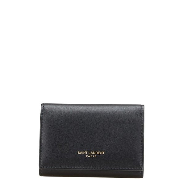Saint Laurent 6-ring key case 360432 Black leather Women's SAINT LAURENT - Picture 1 of 10